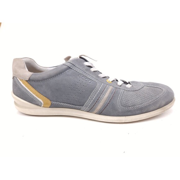 Ecco Mens Chandler Casual Sneakers Shoes Gray Leather Size 46 EU - 12-12.5 US main image 10